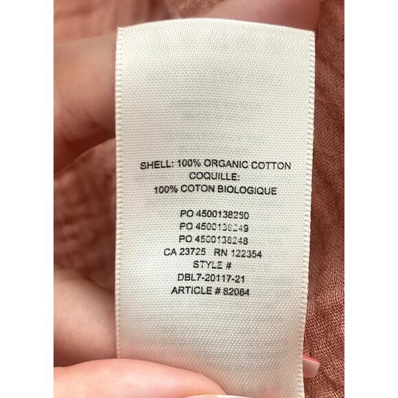 Aritzia Wilfred Free Sail Oversized Button Up in Coral size XS - Picture 4 of 4